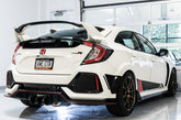 AWE Touring Edition Exhaust for FK8 Civic Type R (includes Front Pipe) - Triple Diamond Black Tips - Mounted